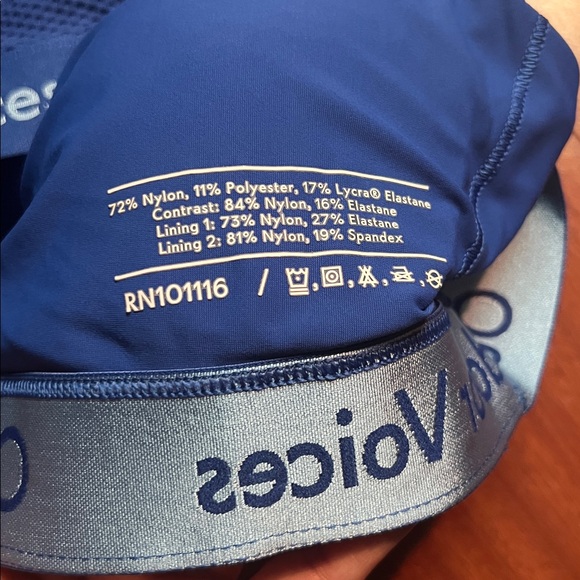 Outdoor Voices *Bundle Blue and Black Sports Bras Small - Picture 4 of 9